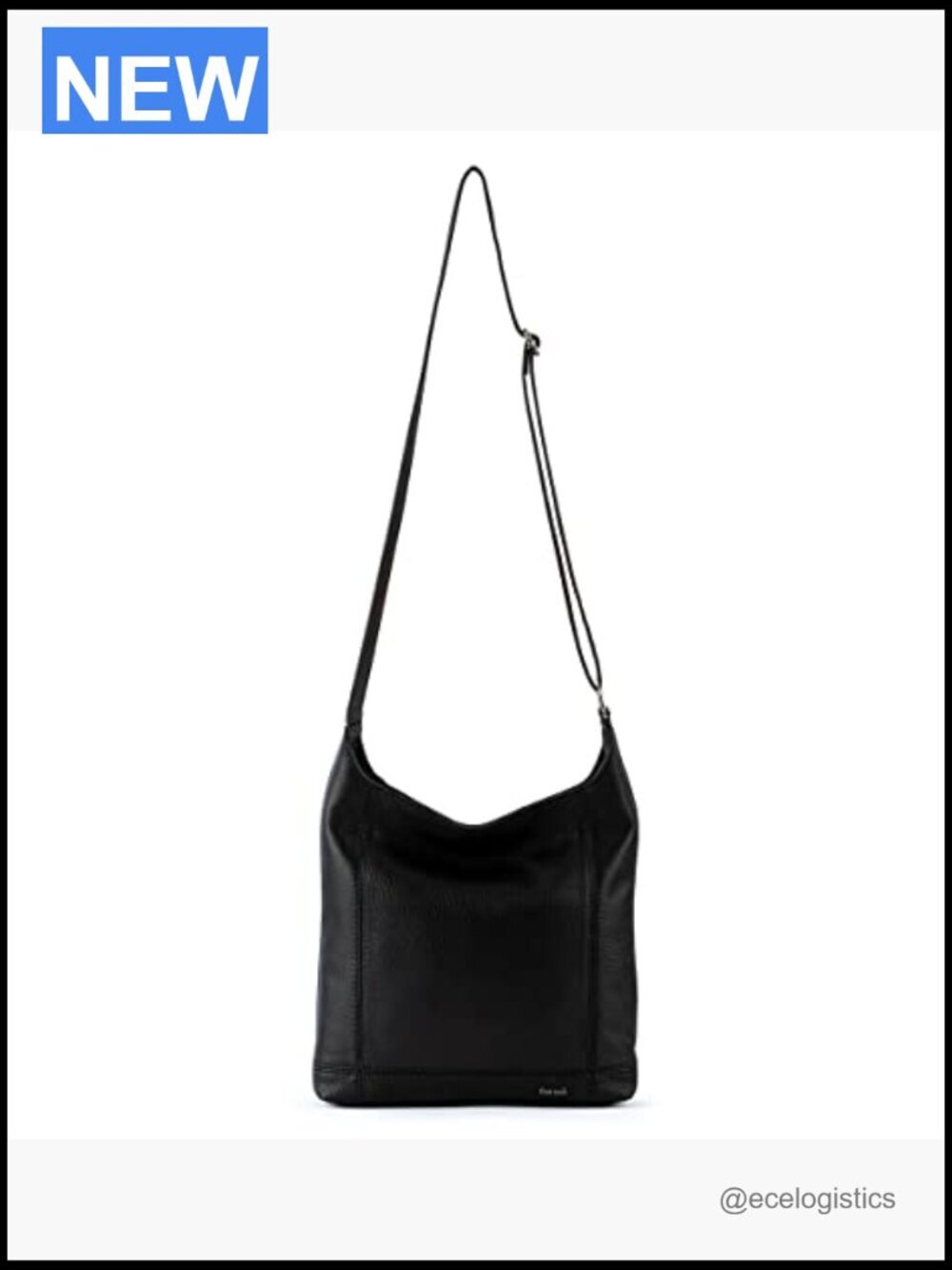 Premium Leather Crossbody Bag with Adjustable Strap - Picture 7 of 7